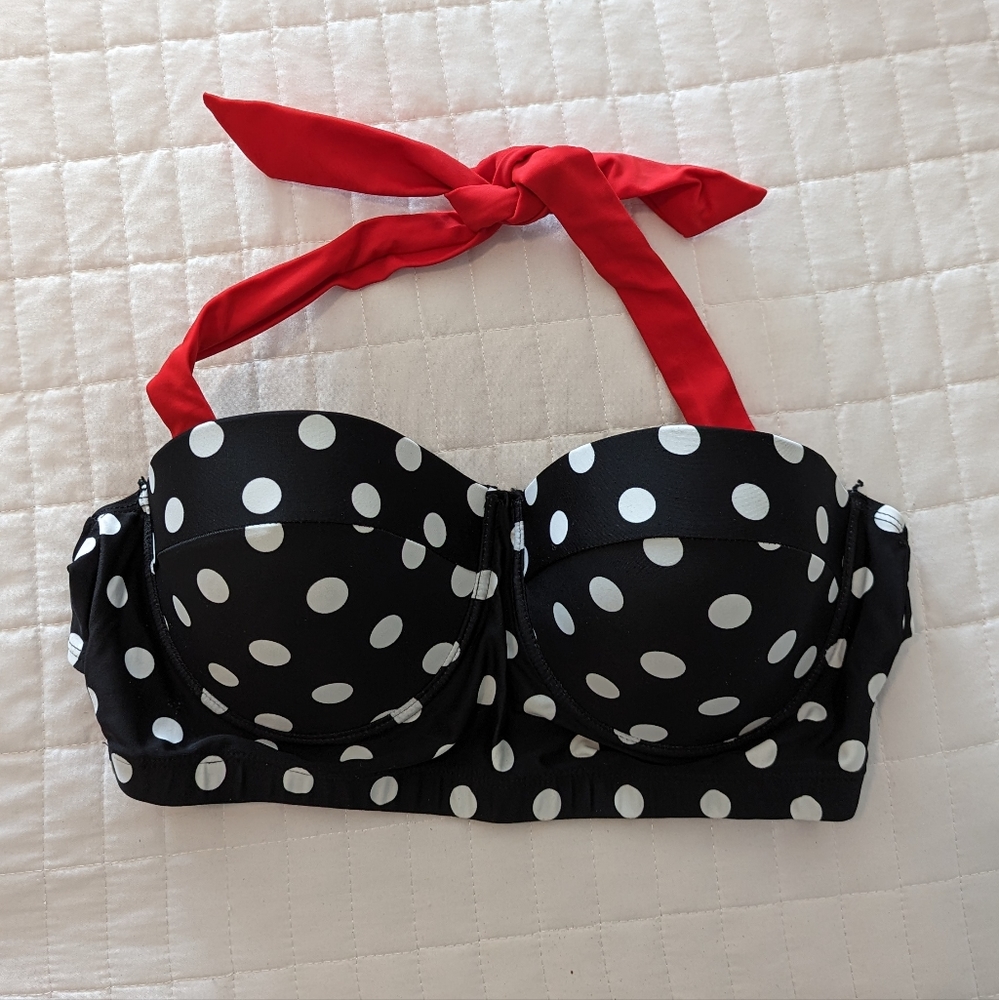 Retro bikini top M